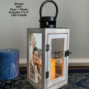 Classic White Woodland Lantern